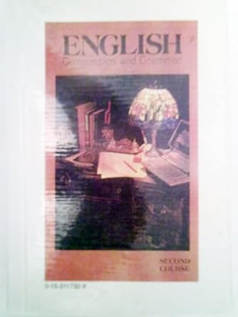English Composition & Grammar 1988