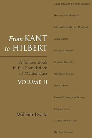 From Kant to Hilbert Volume 2