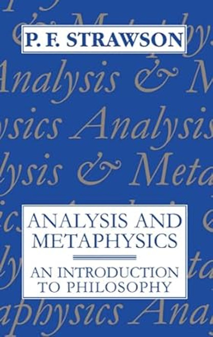 Analysis and Metaphysics