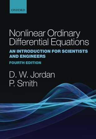 Nonlinear Ordinary Differential Equations