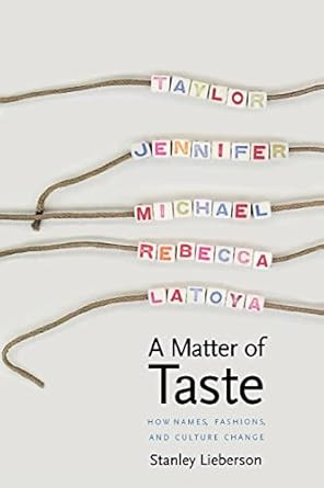 A Matter of Taste