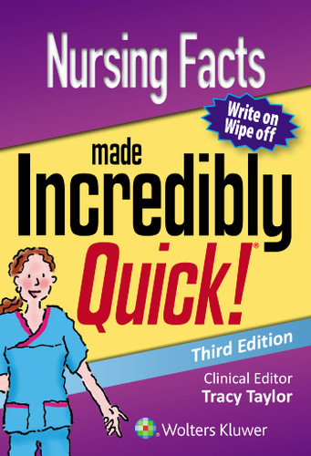 Nursing Facts Made Incredibly Quick (Incredibly Easy! Series) by Lww