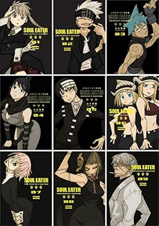 Soul Eater The Perfect Edition Manga Set Vol 1-9 by Atsushi Ohkubo
