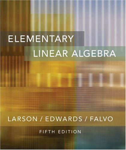 Elementary Linear Algebra Ron Larson - American Book Warehouse