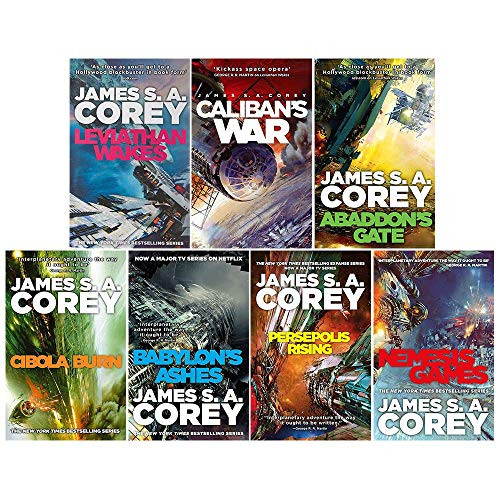 James S. A. Corey Expanse Series 7 Books Collection Set by James Corey