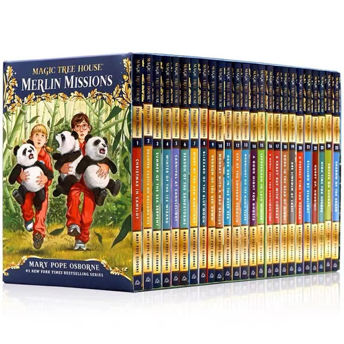Magic Tree House Complete collection Merlin Missions 1-27 by Mary Pope ...