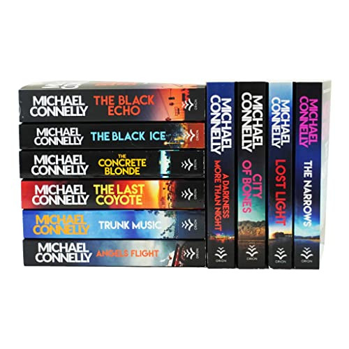 Michael Connelly Harry Bosch Series 10 Books Collection Set by Michael ...