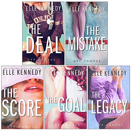 Off Campus Series 5 Books Collection Set by Elle Kennedy