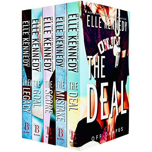 Off-Campus Series Books 1 -5 Collection Set by Elle Kennedy by