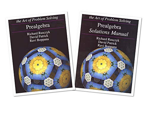 Richard Rusezyk Art of Problem Solving: Prealgebra Books Set by Richard Rusczyk