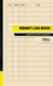 Weight Log Book: Record and Track your Weight | Small