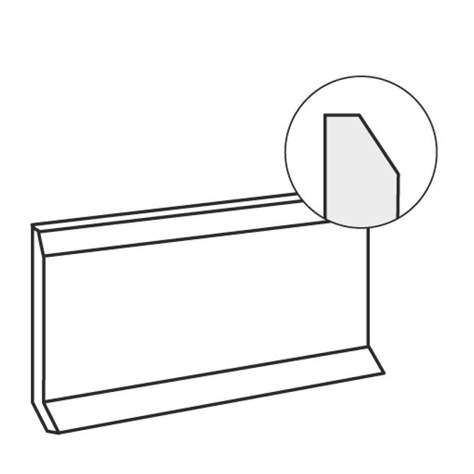 Graniti Hi-Tech ZBCF Francese 10x20 Siena Opaco