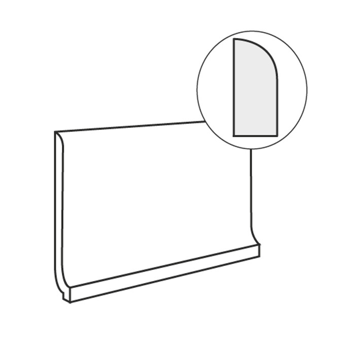 Graniti Hi-Tech ZBC Raccordo 10x20 Avola Opaco