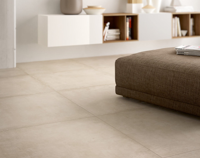 Living Effetto Cotto Cemento Shell 75x75