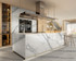 Cucina effetto marmo Divina Calacatta Gold 60x120