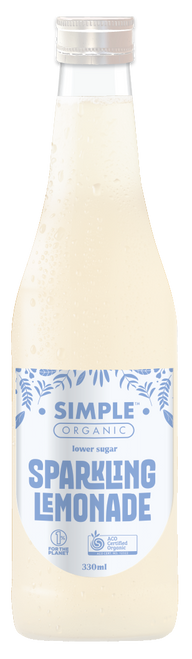 Simple Organic Sparkling Lemonade