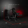 Sintian Plate-Loaded Leg Extension Prone Leg Curl Combo -4