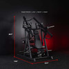 Outlander Plate-Loaded Chest Press/Lat Pulldown -4