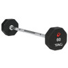 8-Sided Premium Urethane Fixed Barbell With Straight Handle 5