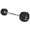 8-Sided Premium Urethane Fixed Barbell With Straight Handle 18