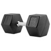 Hex Rubber Dumbbell 4