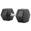 Hex Rubber Dumbbell 11