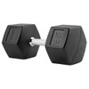 Hex Rubber Dumbbell 52