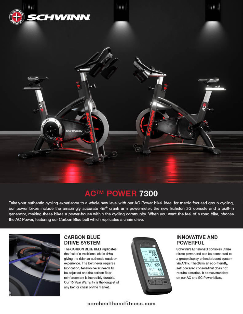 Schwinn ac hot sale power review