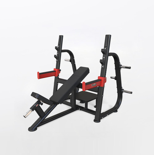 MAXPUMP  GYM EQUIPMENT MAXPUMP Safety Incline Bench 