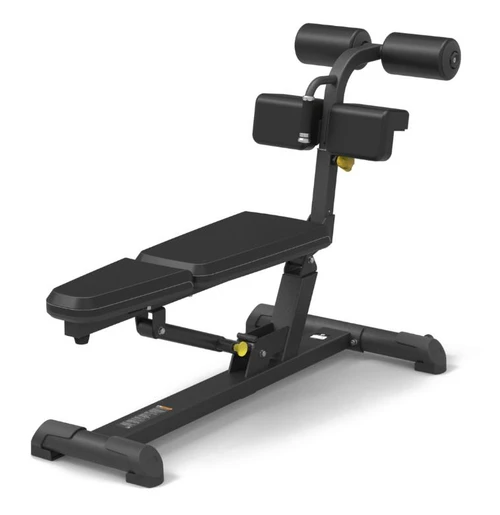 Spirit Fitness Adjustable Ab Bench being used by an athlete.