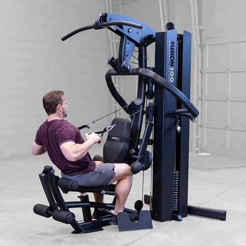 Body-Solid FUSION 500 Personal Trainer Gym with Functional Trainer Arms