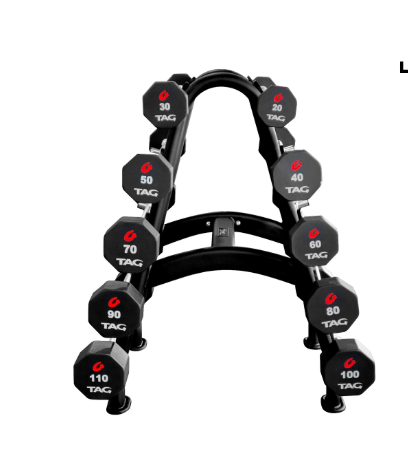 TAG 10 unit Barbell Rack