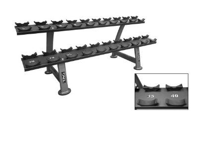 TAG 2-Tier Saddle Rack (Hold 10 Pairs)