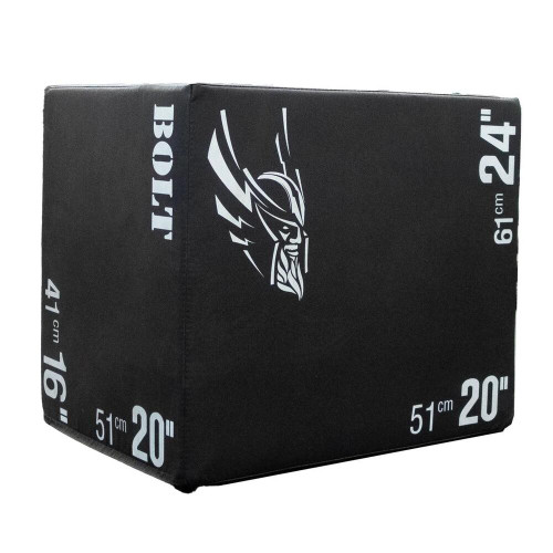 Anchor 3-In-1 Foam Plyo Box with Weight Transfer Technology (16" x 20" x 24") 