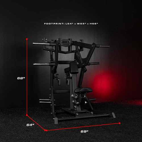 Ape Adjustable Plate-Loaded Low Row -3