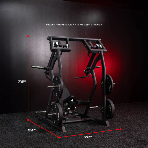 Mercenary Adjustable Plate-Loaded Shoulder Press -3