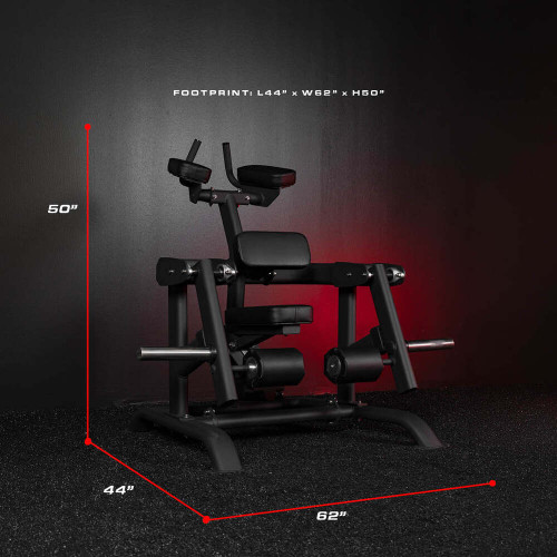 Shield Plate-Loaded Unilateral Kneeling Leg Curl -3