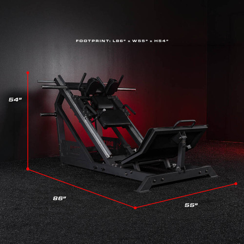 Zeus Hack Squat Linear Leg Press -3
