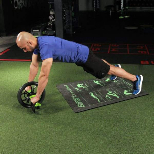 Prism Fitness SMART CORE AB WHEEL WITH MAT BY PRISM FITNESS  Prism Fitness SMART CORE AB WHEEL WITH MAT BY PRISM FITNESS