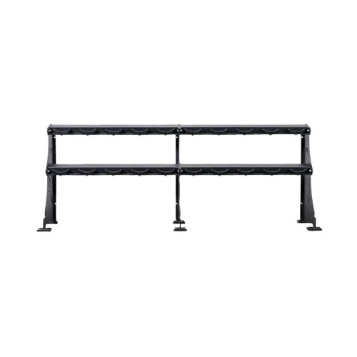 Evolution 2 Tier 96" Dumbbell Rack with Saddles -1