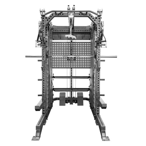Storm Series Fortress Multi Function Counterbalanced Smith Machine Functional Trainer Power Rack Combo -1