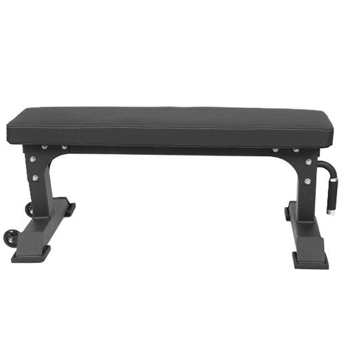 Fury Flat Bench with Handle and Wheels -1