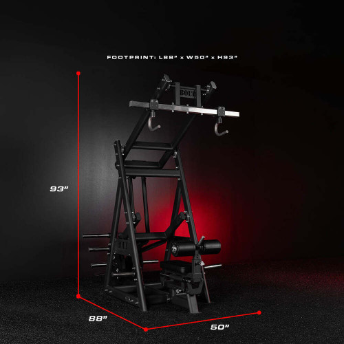 Ronin Adjustable Bilateral Plate-Loaded Lat Pulldown -3
