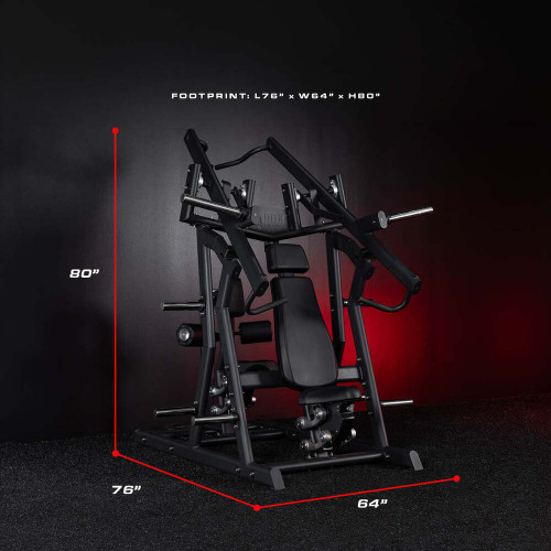 Outlander Plate-Loaded Chest Press/Lat Pulldown -4
