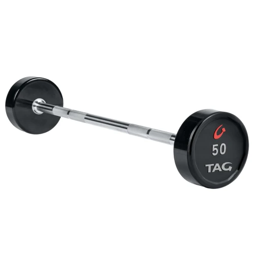 Premium Urethane Fixed Barbell With Straight Handle 4