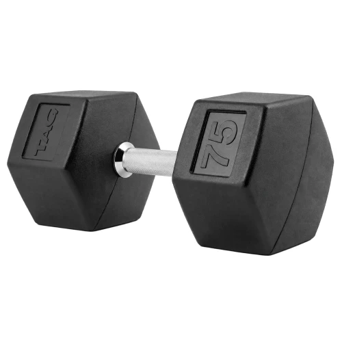 Hex Rubber Dumbbell 2