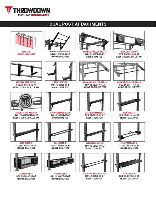 THROWDOWN 4 X 24 STANDARD XTC RIG  THROWDOWN 4 X 24 STANDARD XTC RIG
