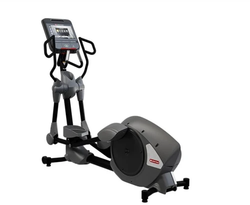 A grey Star Trac 8 rear drive elliptical available for purchase.