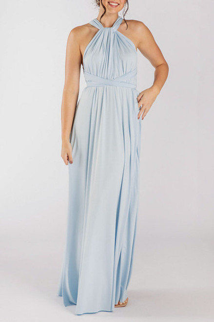 Classic Multiway Infinity Dress in Cerulean Blue - Evening Dresses