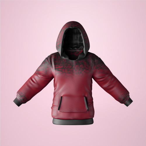 Textured Hooded Sweatshirt with Insert Pockets